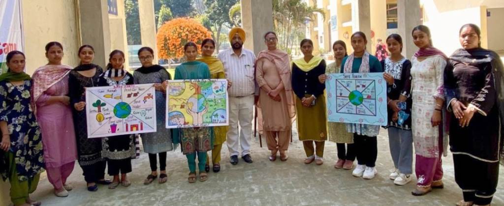 Poster making competition for students under the Environmental Education Program